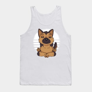 German Sheperd Yoga Tank Top